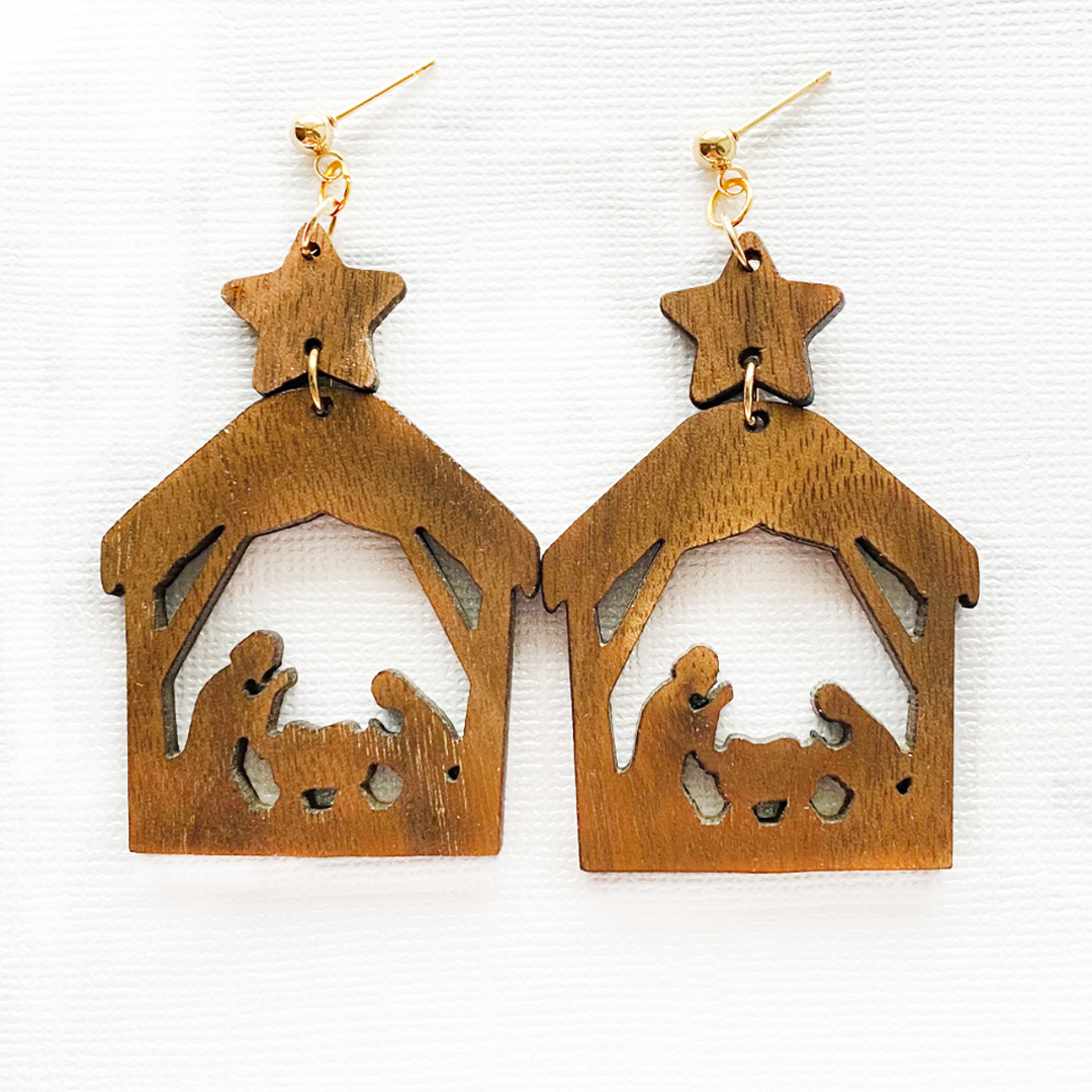 Walnut Nativity
