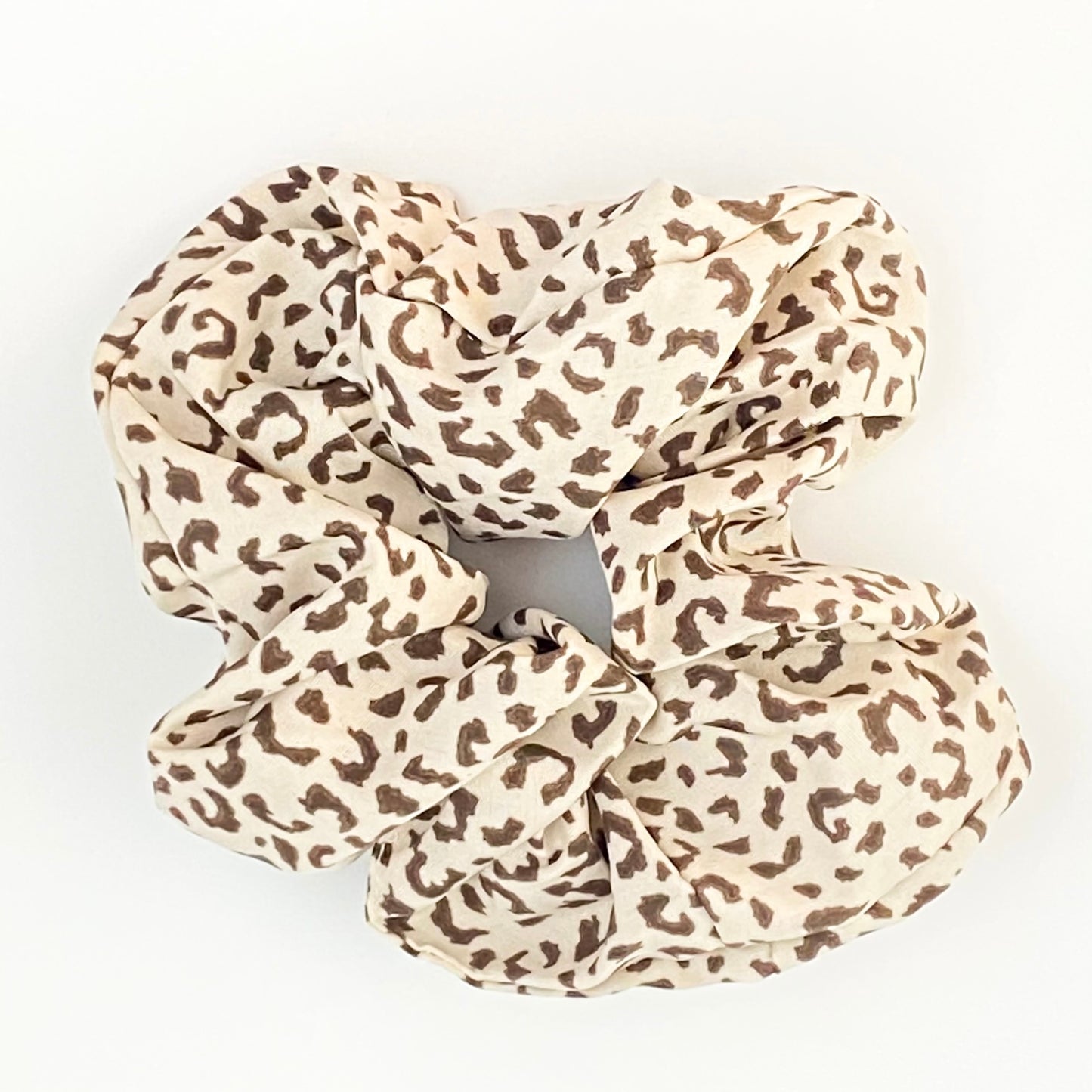 Large Leopard Scrunchie
