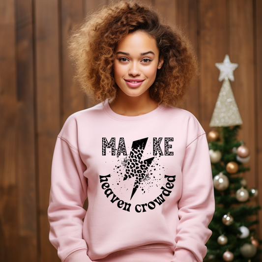 Make Heaven Crowded Graphic Sweater